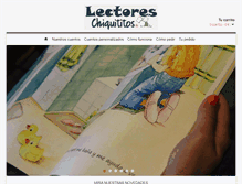 Tablet Screenshot of lectoreschiquititos.com